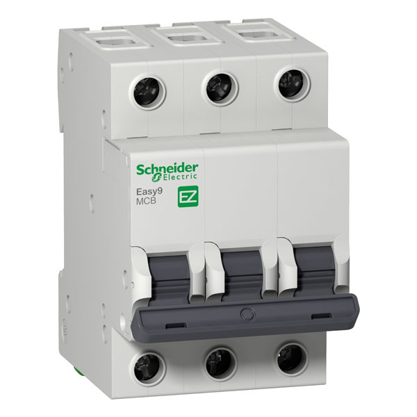 Автоматический выключатель Schneider Easy9, 20А, 3P, тип "C" 4.5кА