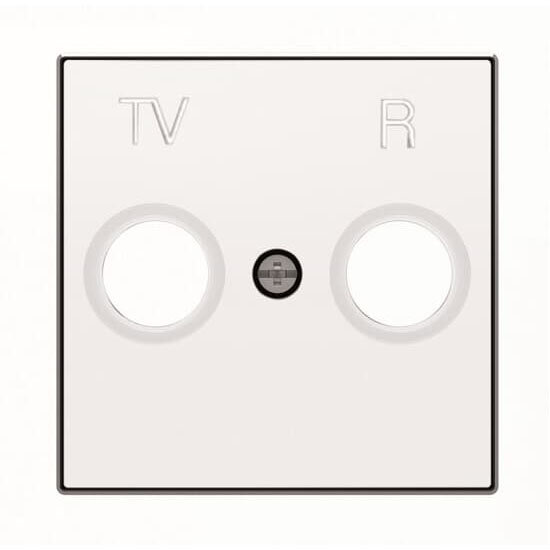 Лицевая панель розетки TV-R телевизионной ABB NIESSEN Sky белый