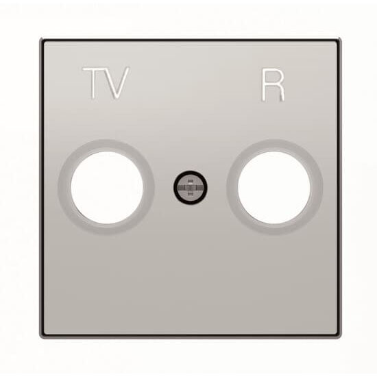 Лицевая панель розетки TV-R телевизионной ABB NIESSEN Sky серебристый