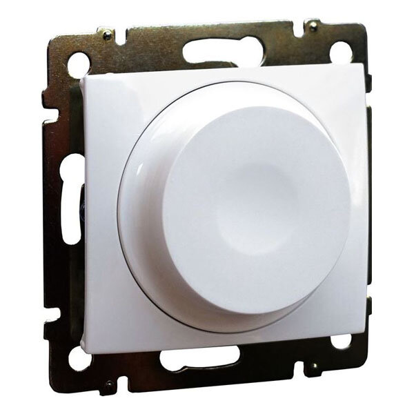 Светорегулятор LED (диммер) 5-300 Вт., поворотный LEGRAND Valena Classic белый