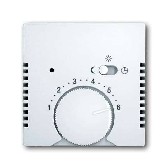 Лицевая панель для терморегулятора 1095 UF ABB Basic 55 белый