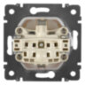 Розетка с заземлением со шторками и крышкой IP44 влагозащитная LEGRAND Valena Classic слоновая кость