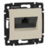 Розетка RJ45 cat.5e UTP компьютерная LEGRAND Valena Classic слоновая кость